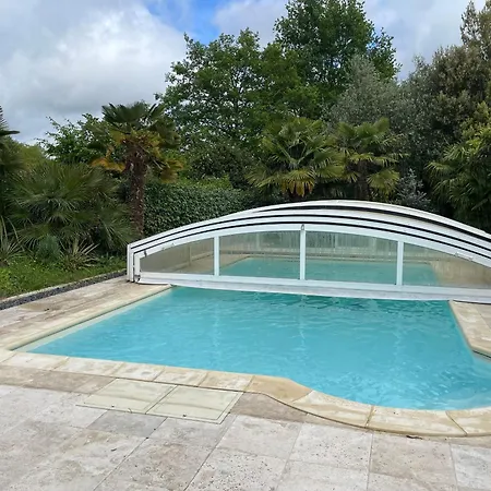 Maison Verdoyante Avec Piscine, 5 Min Du Mans - Fr-1-410-443 La Chapelle-Saint-Aubin